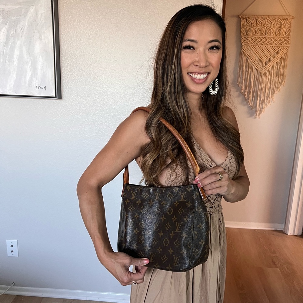 Louis Vuitton used purse, authentic, traditional monogram